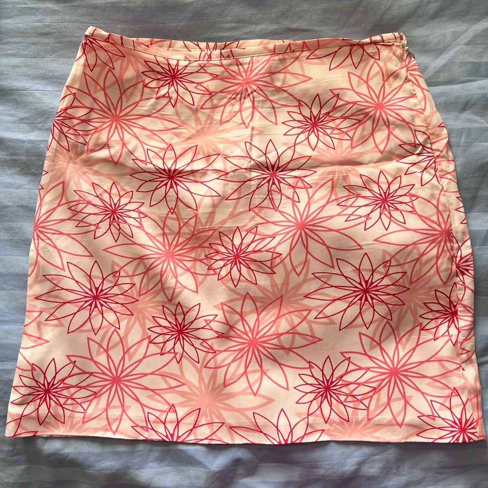 Esprit Pink Floral Skirt